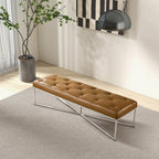 Harper Premium Leather Bench
