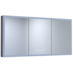60 Inch W x 30 Inch H Rectangular LED Bathroom Mirror