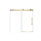 Frameless Single Sliding Shower Door 56-60"W x 60"H