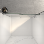Frameless Sliding Shower Door 56-60"W x 72"H