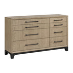 Caramel and Cocoa 8-Drawer Dresser