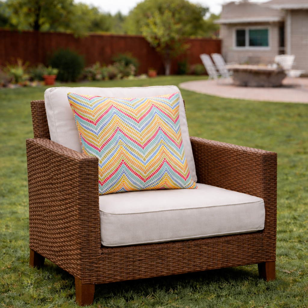 2 Pack Outdoor Throw Pillows