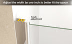 31-30"x 72" Bifold Shower Door