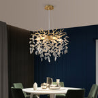 6-Light Chandelier Crystal Ceiling Lamp