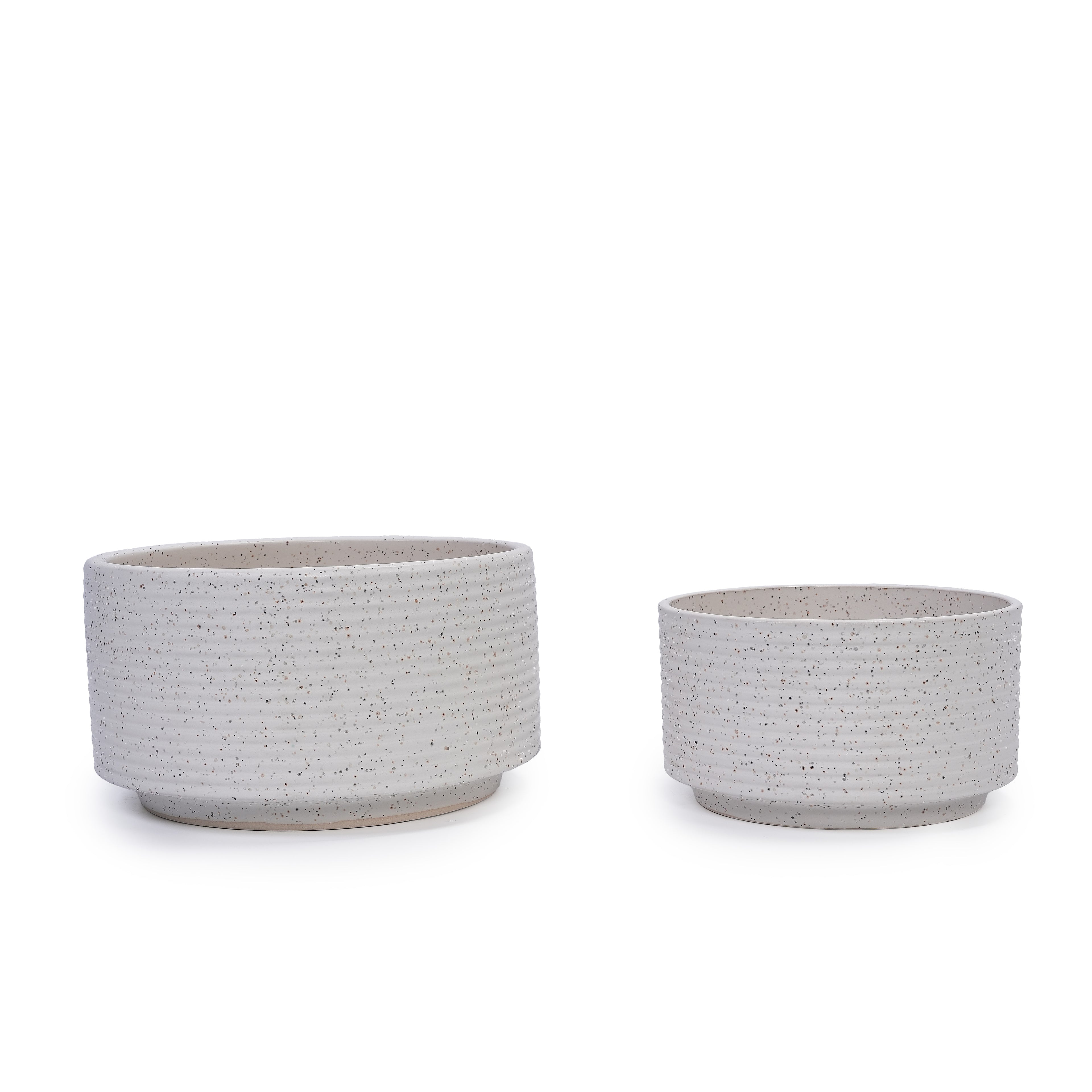 Handmade Ceramic Planter Set of 2