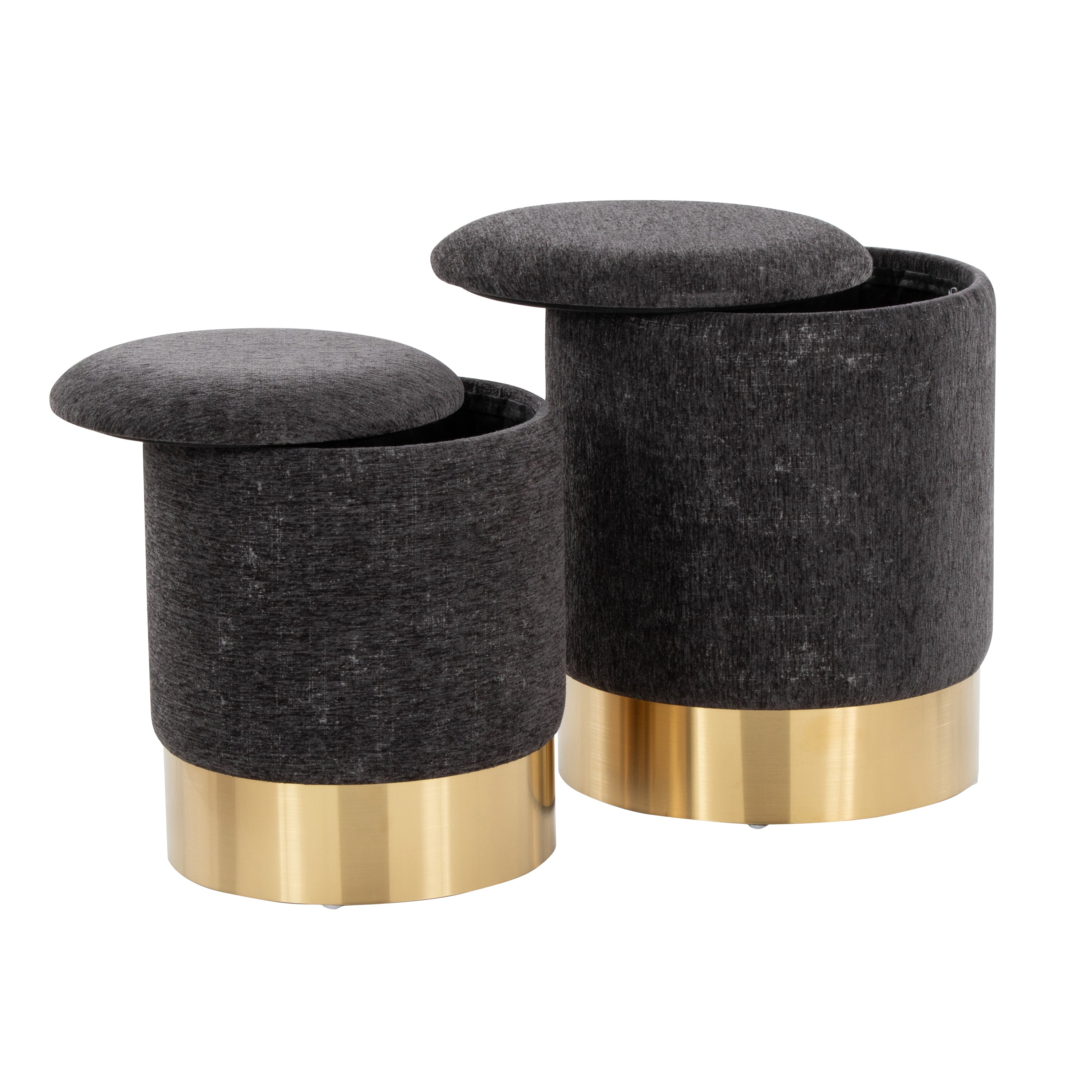 Contemporary Nesting Ottoman Set