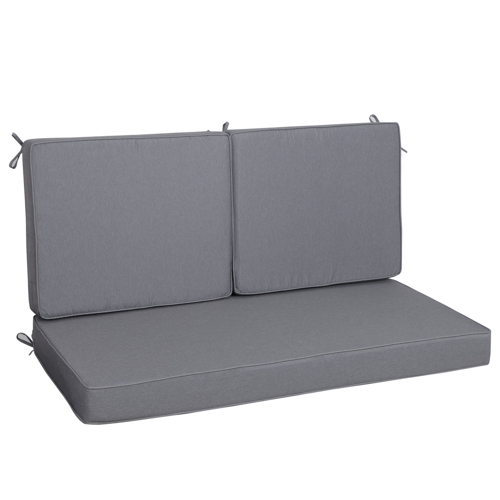 Outdoor Loveseat Cushion Set - 48 x 24 Inch