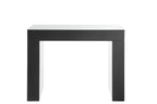Nysa Mirrored & Faux Crystals Vanity Desk
