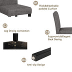 5-Piece Dining Table Set with 4 Chairs