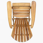 Folding Adirondack Chair Wooden Accent Furniture