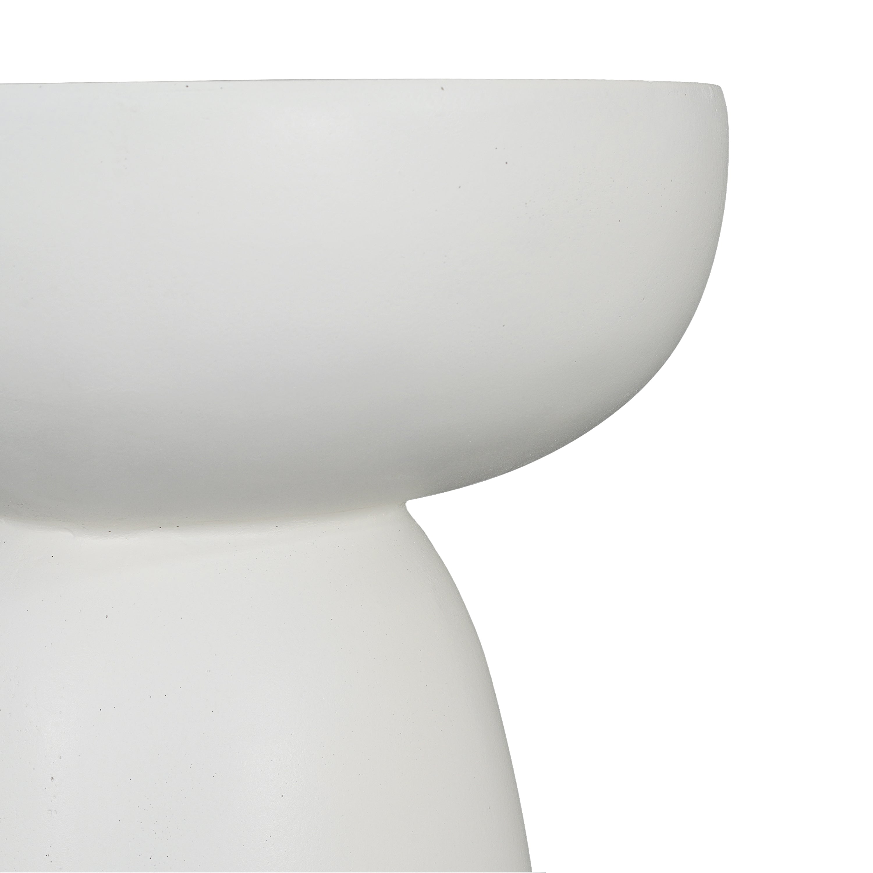 Magnesium Oxide Plant Stand, 28 Inch