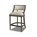 Paris 26.5" Farmhouse Counter Height Bar Stool