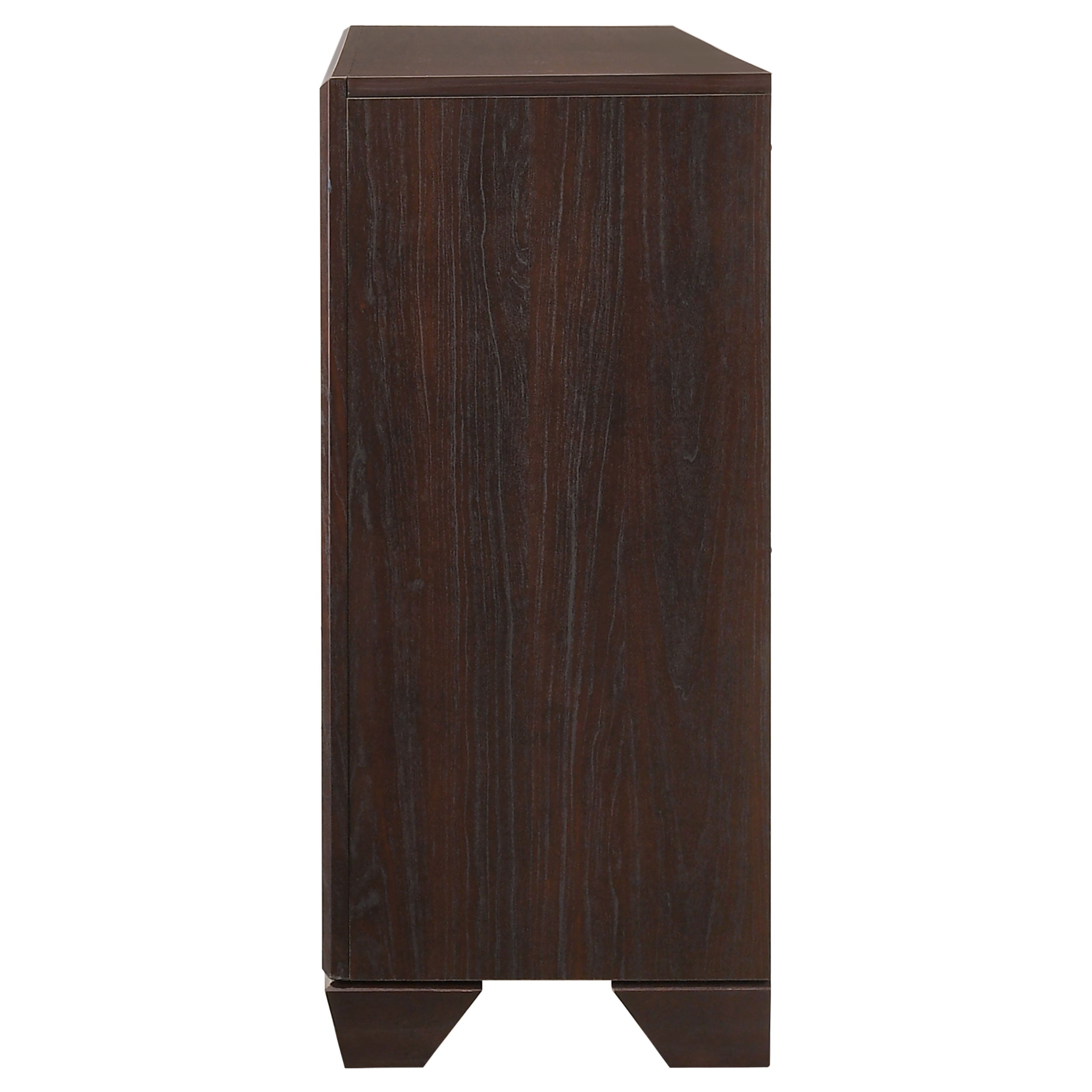 Harrison Dark Cocoa 6-Drawer Dresser