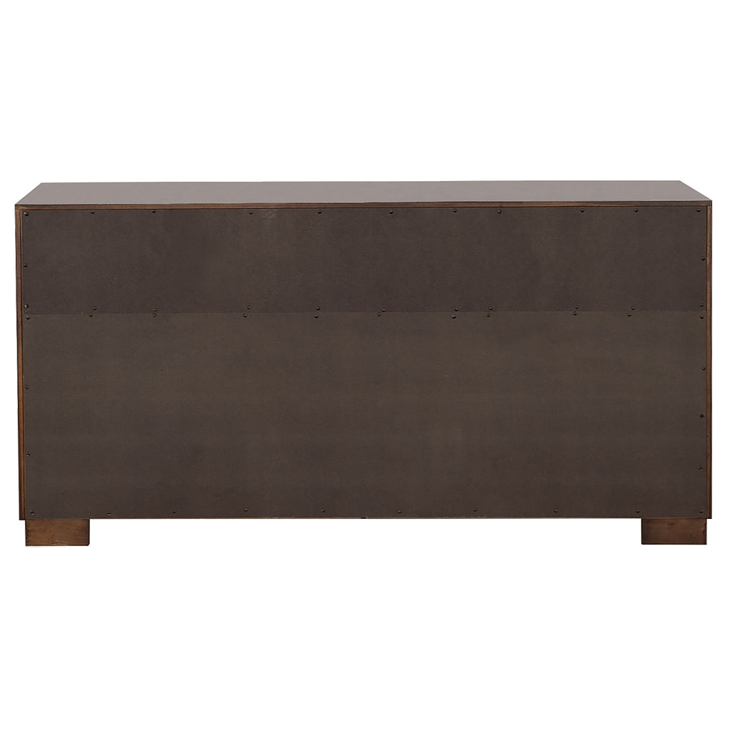 Polk Cappuccino 6-Drawer Dresser