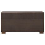 Polk Cappuccino 6-Drawer Dresser