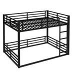 Metal Bunk Bed, Full XL over Full XL