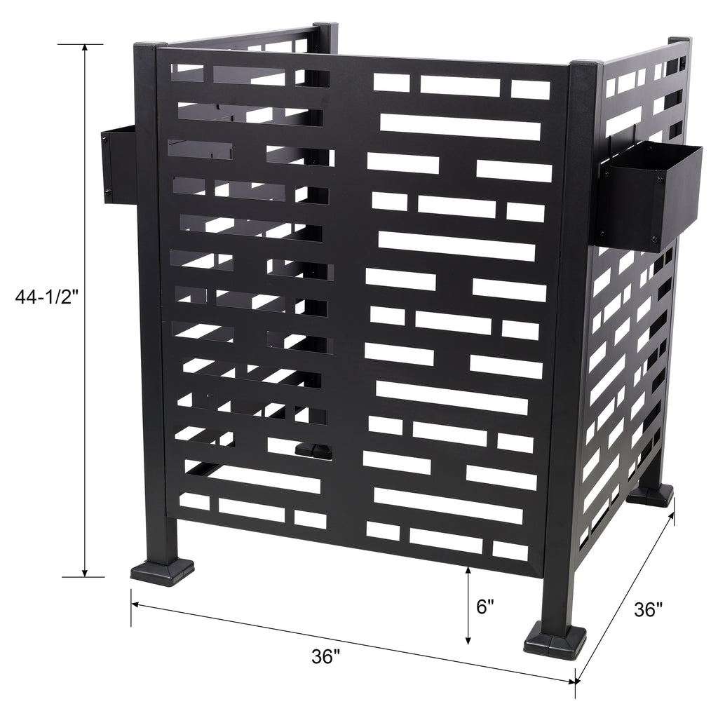 3x3FT Metal Privacy Screen for Outdoor Units