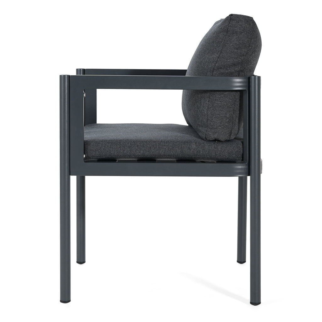 Outdoor Dining Chair Set of 2, All-Weather