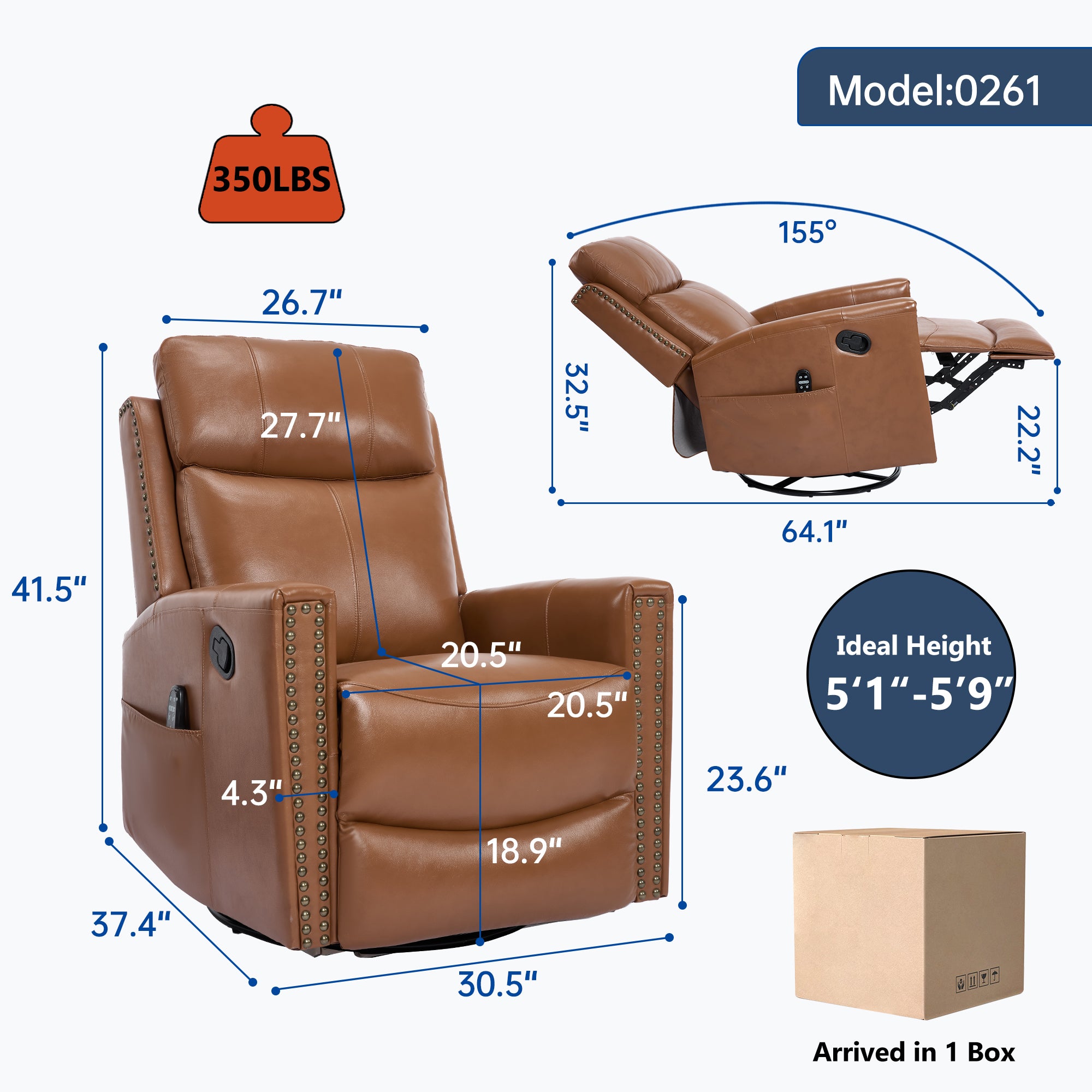 ComfortMax Deep Recliner Chair