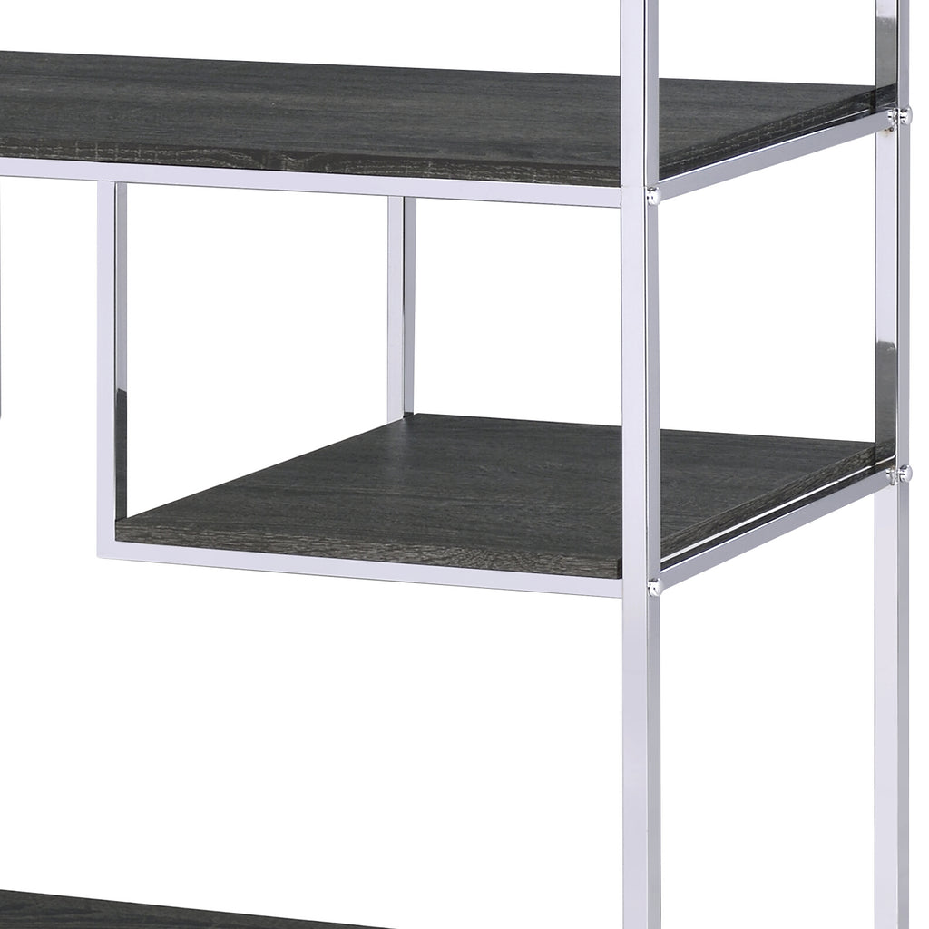 Vonara Rustic Etagere Bookshelf