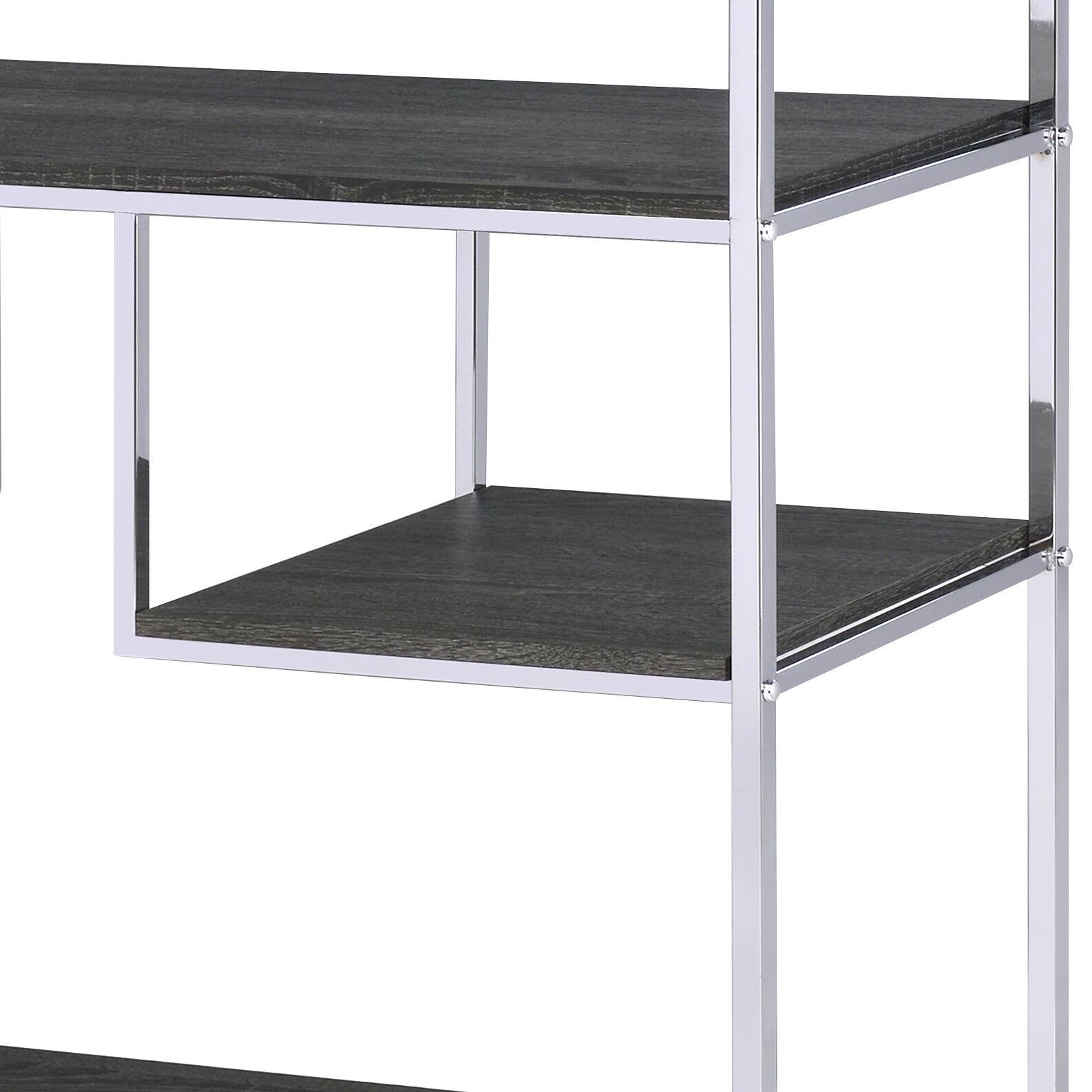 Vonara Rustic Etagere Bookshelf