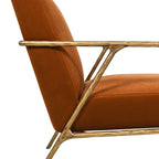 Aerin 24.5" Hammered Accent Chair