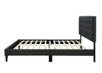 Twin Sized Tufted Bed in a Box with USB Charging
