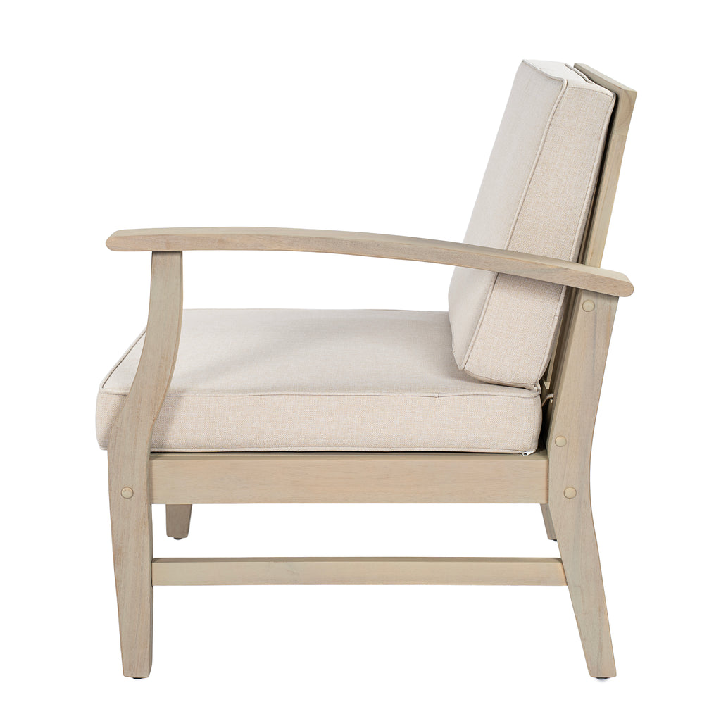 Perla 5-Pcs Sofa Set Acacia Wood