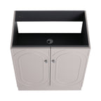 30" Freestanding Bathroom Vanity & 2 Soft-Close Cabinet Doors