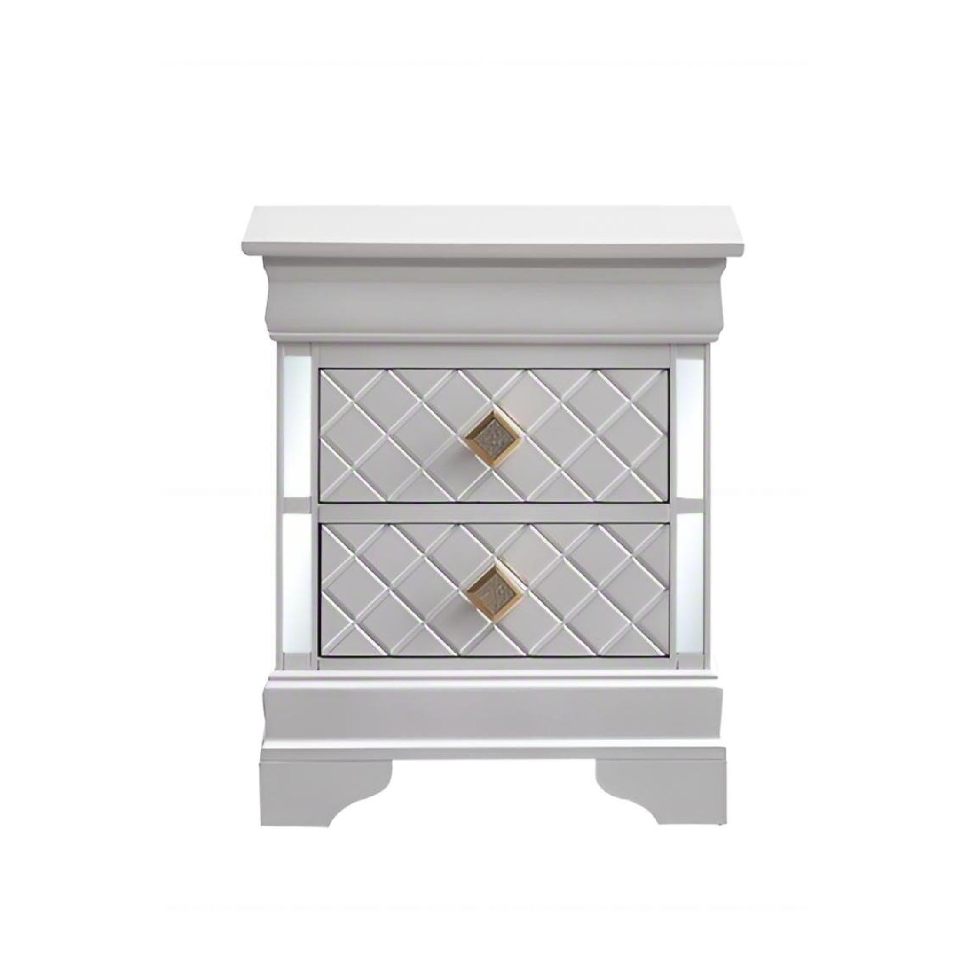 Verona G6735-N Nightstand - Pearl