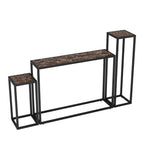 3-Piece Set of Narrow Tables
