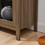 Modern Retro High Arched Storage Cabinet