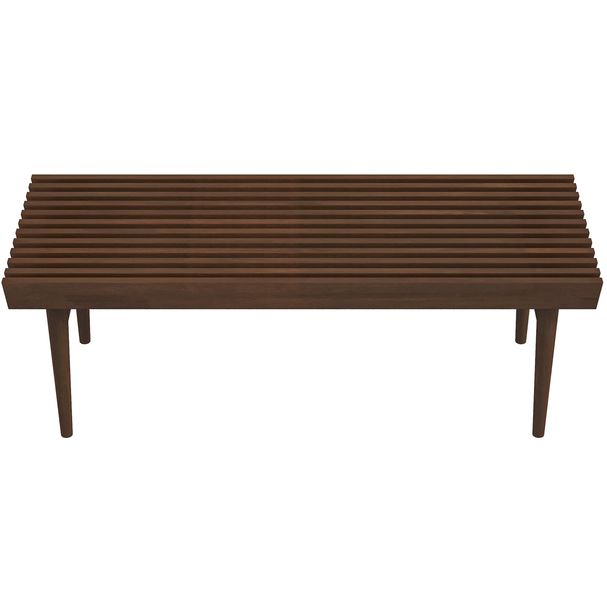 Mia Mid Century Modern Solid Wood Bench