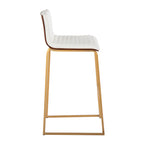 30" Contemporary Fixed-Height Barstool