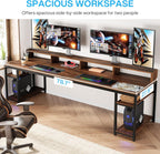 78" Two-Person Desk with X-Legs