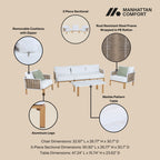 Vine 4-Piece Conversation Set