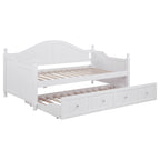 White Twin Daybed with Trundle