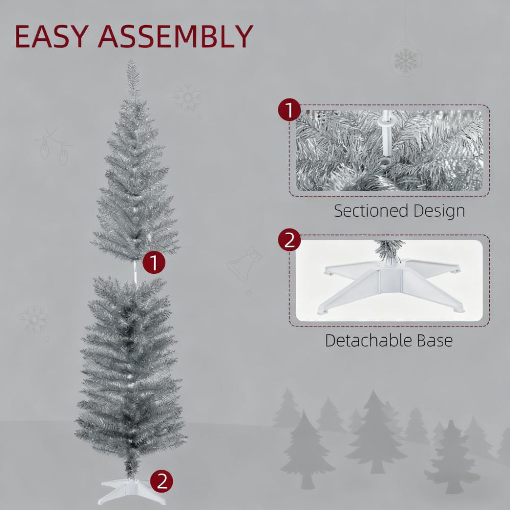 Slim Xmas Tree with 390 Realistic Branch Tips