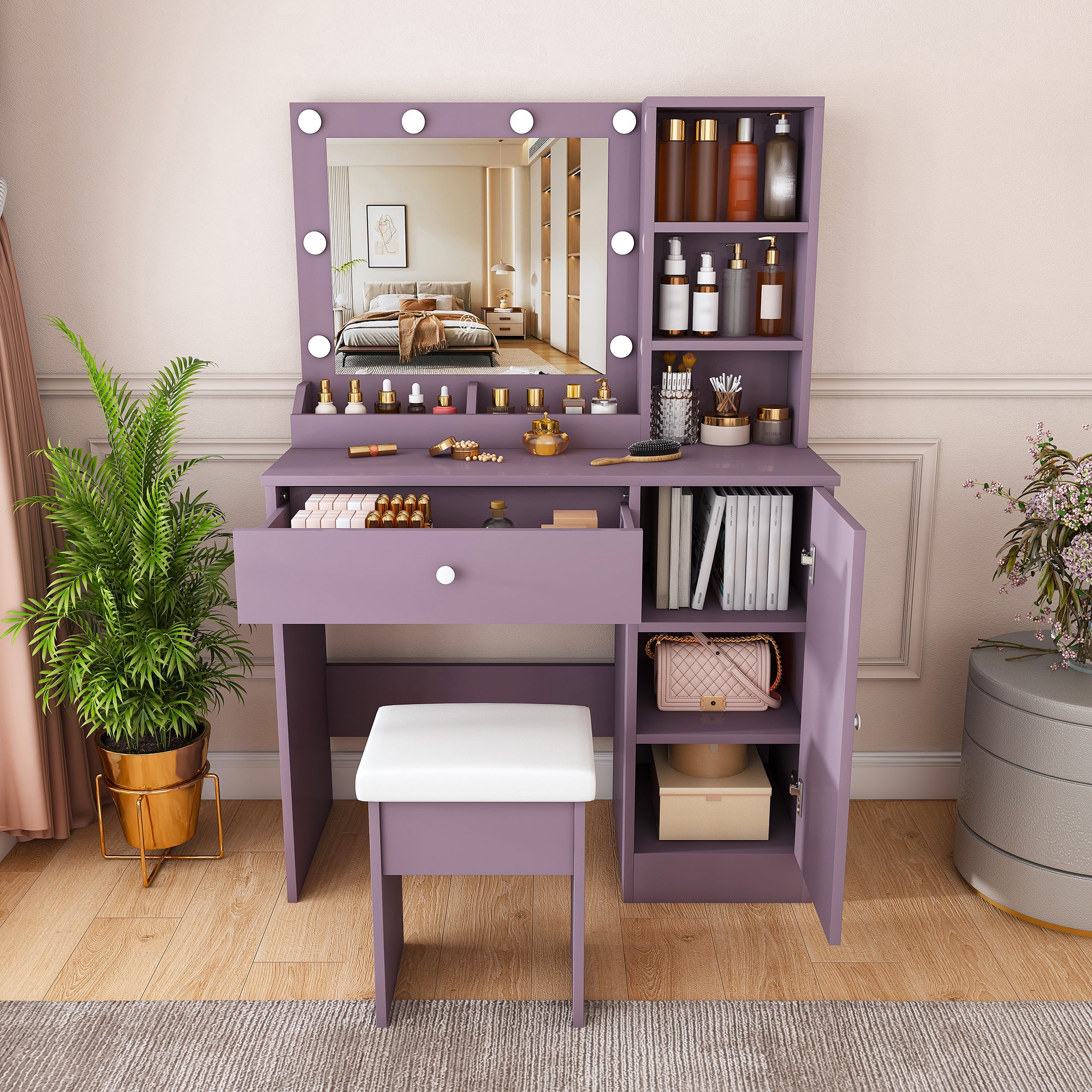 Stylish Vanity Desk Set