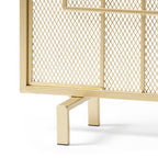 Dorothy Modern Iron Fire Screen
