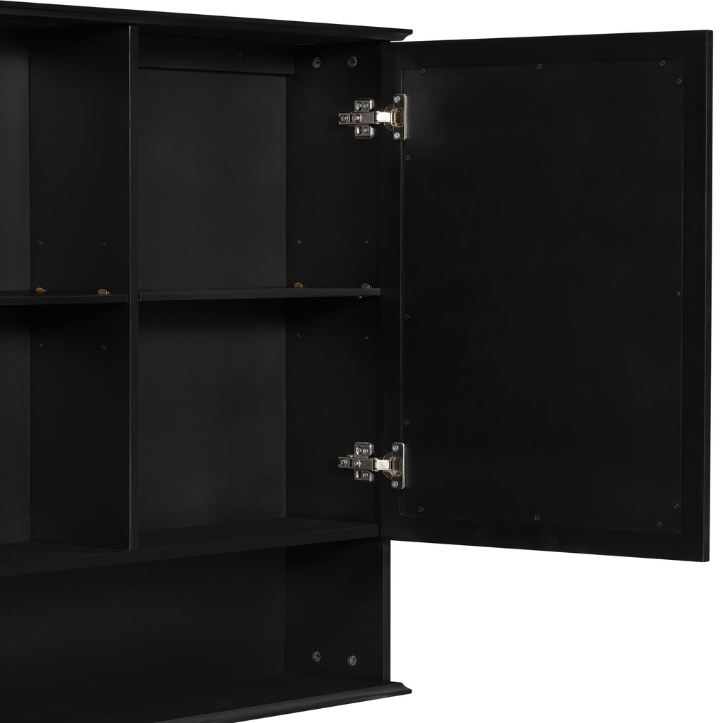 60" Double Sink Bathroom Vanity Set with Tall