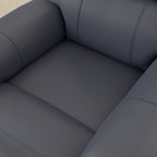 Oslo Manual Glider Recliner in Sapphire
