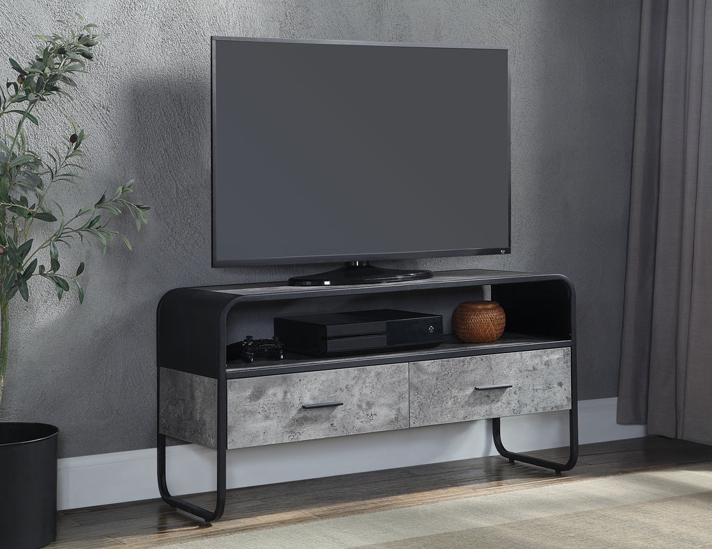 Raziela Concrete TV Stand