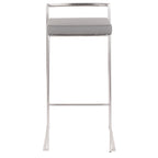30" Contemporary Stackable Barstool Set