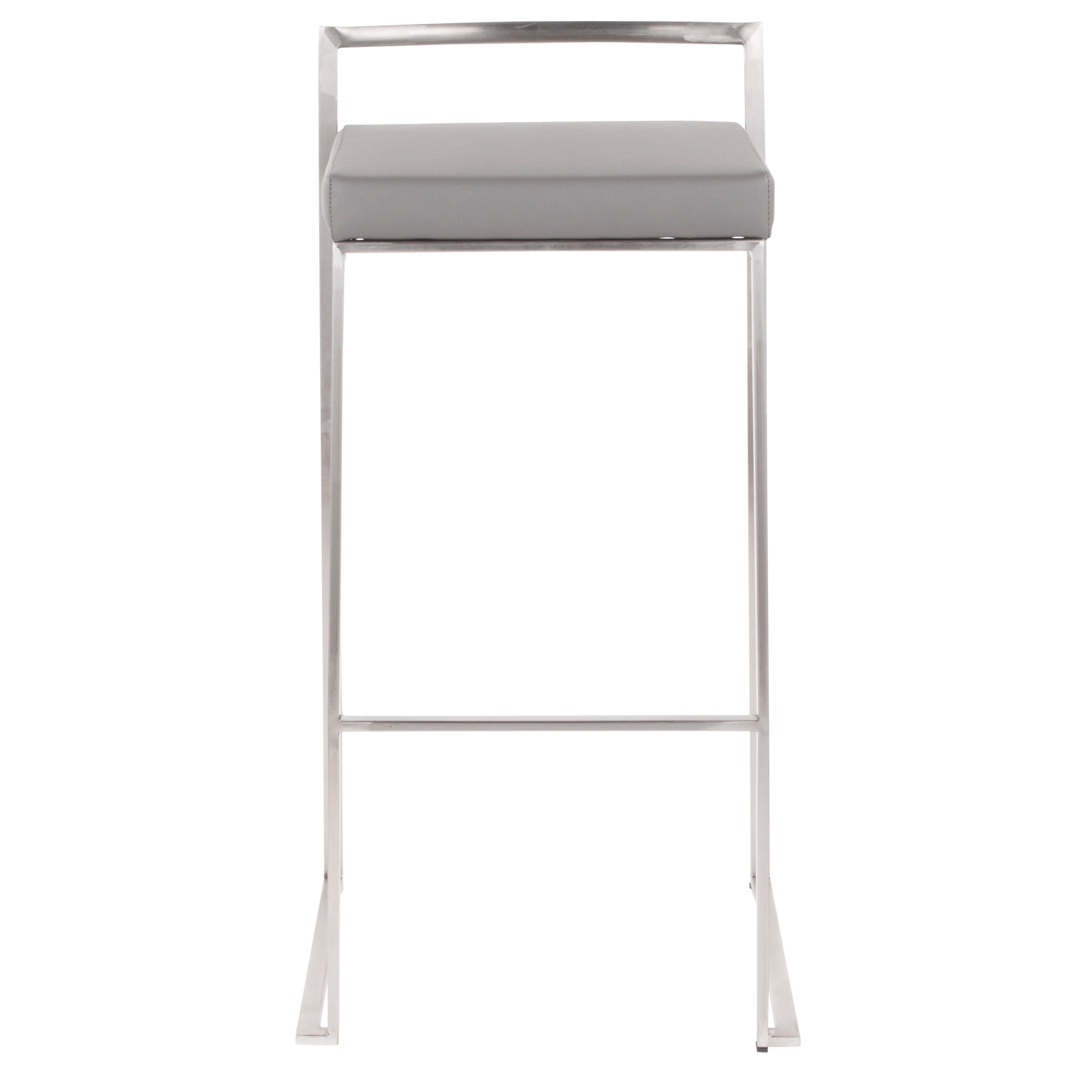 30" Contemporary Stackable Barstool Set