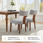 Set of 2 Dining Chairs