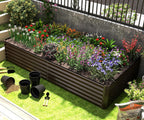 6x3x1.5ft Galvanized Raised Garden Bed