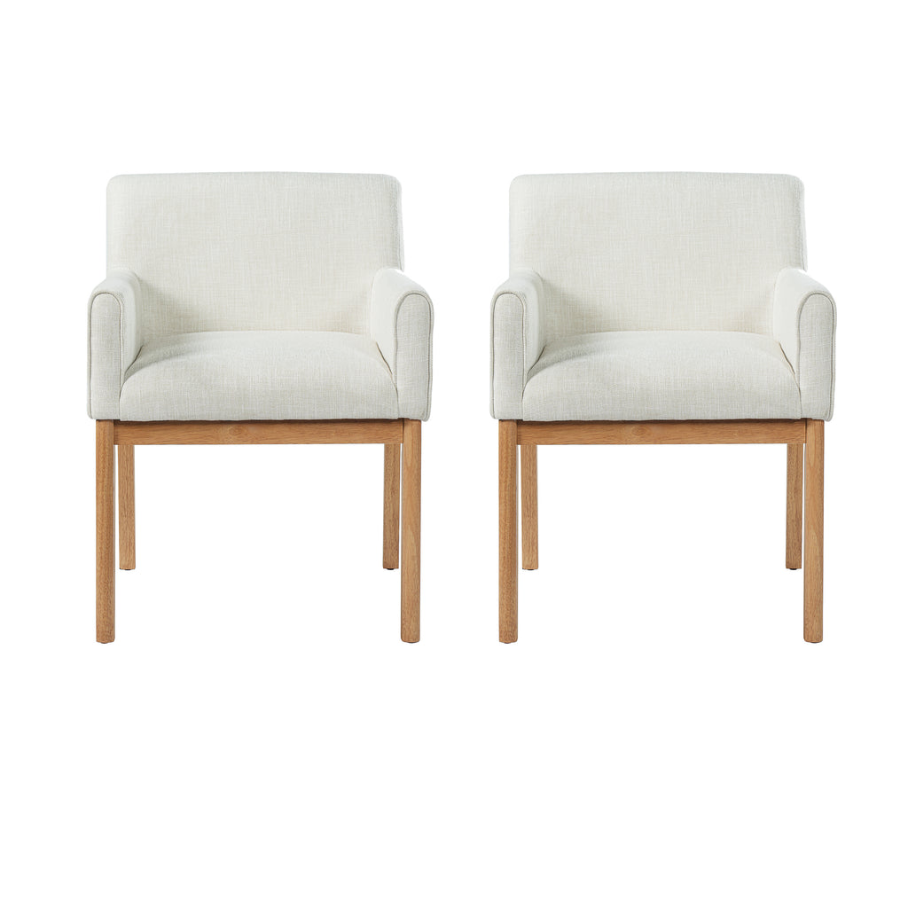 Modern Upholstered Dining Chair Set of 2