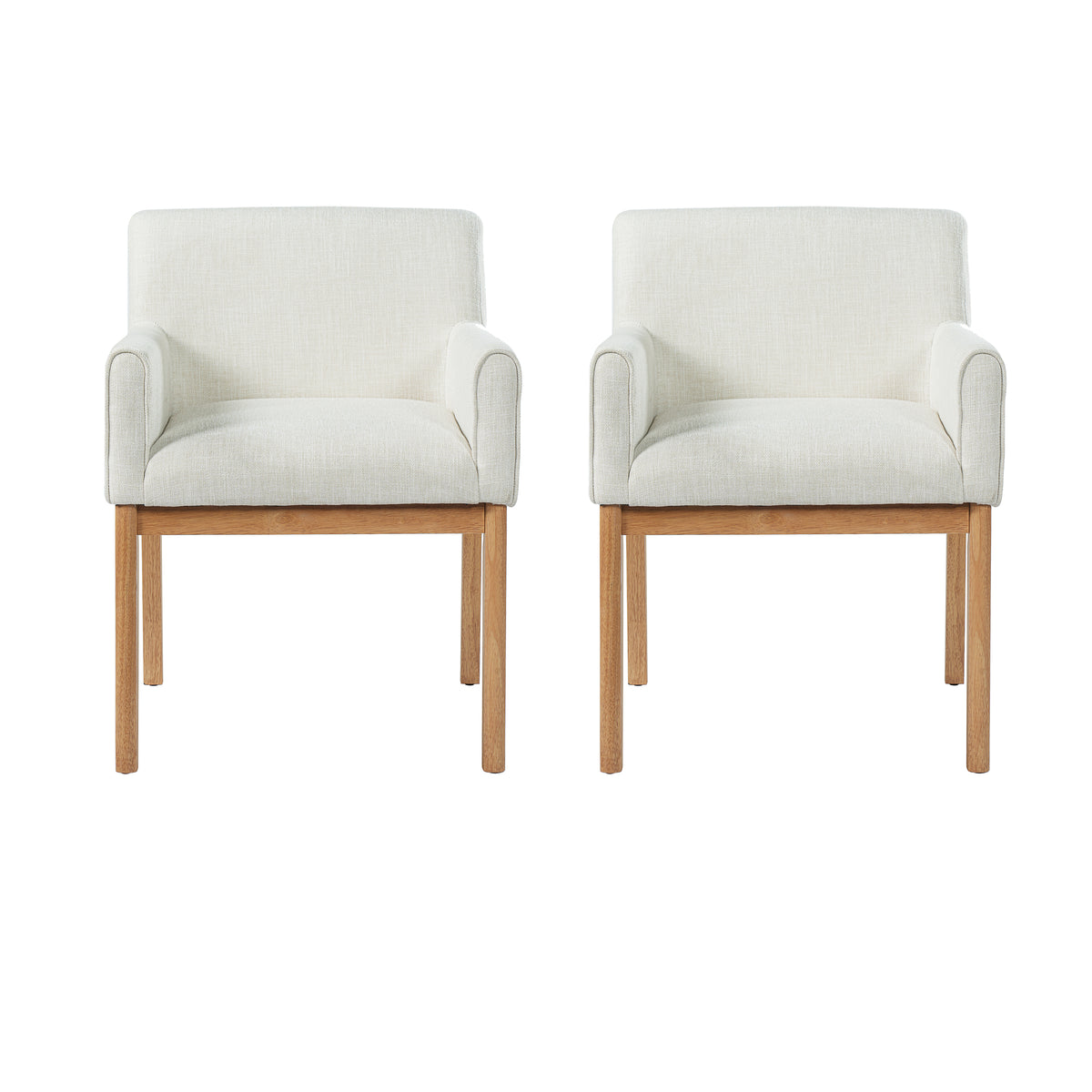 Modern Upholstered Dining Chair Set of 2