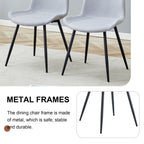 Comfortable Linen-Cotton Dining Chair Set